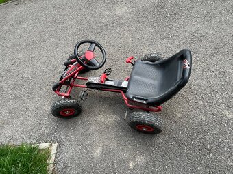 Šľapacia motokára GO - kart - 2