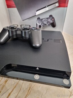 PlayStation 3 Slim 250GB čierna konzola v krabici - 2