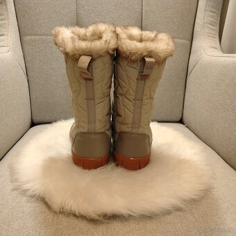 Béžové trendy snehule Quechua c. 36 - 2