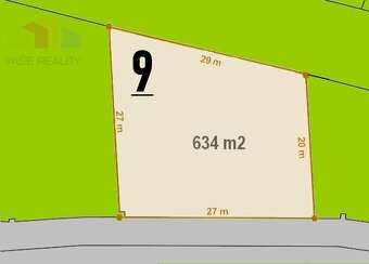 NA PREDAJ STAVEBNÝ POZEMOK 634 M² BOROVCE, okr. Piešťany /VO - 2