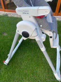 Detska stolička Peg Pérego Prima Pappa Follow Me + hrazda - 2