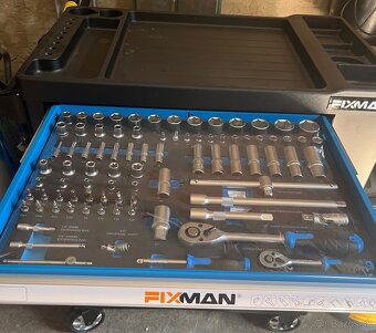 Montážny vozík Fixman F7 so 7 zásuvkami - 2