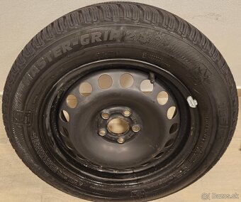 Zimná sada VW - 5x100 R15 + Semperit 18565 r15 - 2