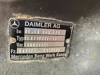 Mercedes ACTROS MP3 Diferencial - 2