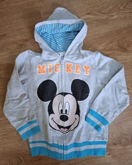 Mickey mousse bunda 128 alebo tepláky 122 - 2