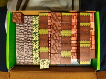 Minecraft magneticke kocky 100 ks - 2