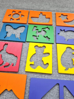 Šablóny na obkresľovanie pre deti - 2