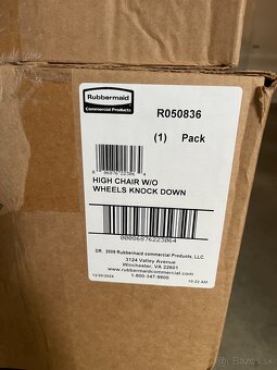 Detské stoličky Rubermaid - 2