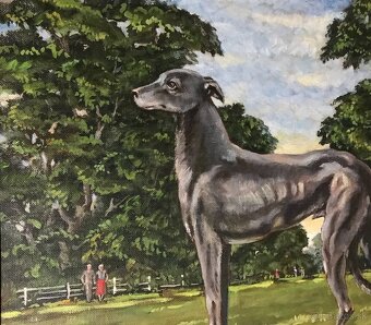 Wessel, maľovaný pes - 2