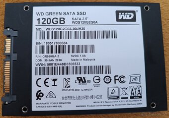 WD Green SSD 2,5" 120GB - 2