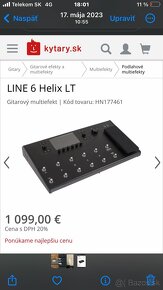 Helix LT Headrush - 2