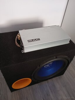 Zosilovač Mac audio + Subwoofer Ground Zero - 2