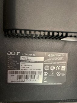 22” ´CD Acer p223W - 2