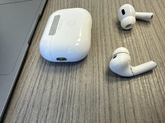 Predám Apple AirPods Pro ( 2.gen ) - 1ks poškodený - 2