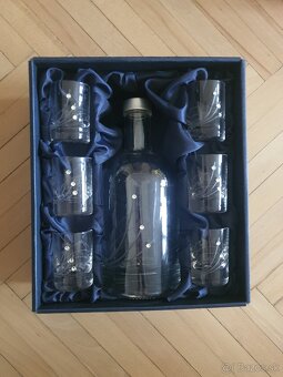 Likér set fľaša 0,5 l (0,7 l) + 6 ks pohár 30 ml - 2