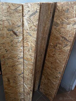 OSB dosky narezane na 127x24,5x1,5 cm - 2