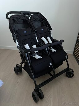 Športový dvojkočík CHICCO Ohlala Twin Black Night - 2