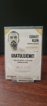 Ludovit Klein Oktagon podpisova karta - 2