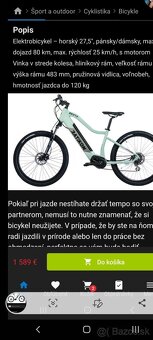 Elektrobicykel RATIKON EHT 7,1 vel. 19"/L beige - 2