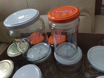 Poháre na zaváranie bez etiket 43 ks (iba osobný odber) - 2