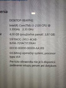 stolný PC Fujitsu výmena za NTB - 2