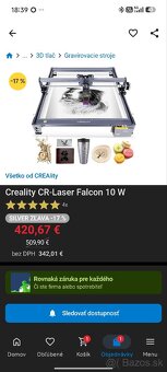 Creality CR-Laser Falcon 10 W - 2