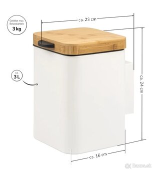 Kos na stenu 3l, novy - 2