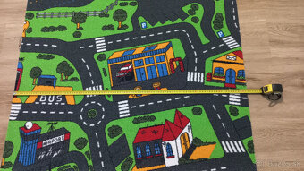 Detský koberec - vzor mesto - 2