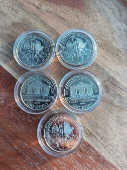 Strieborné 1oz mince - 2