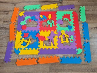 Detská edukačná puzzle podložka - 2