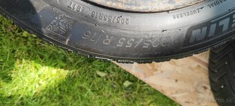 Disky 5x108 R16 a Zimnné Pneumatiky Michelin 205/55/16 - 2