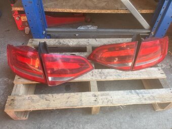 AUDI A4 B8 SEDAN PREDFACE LED aj HALOGEN - 2