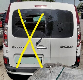 RENAULT KANGOO 1.5 dCi 2017 predám DVERE, MOTOR K9K E6, - 2