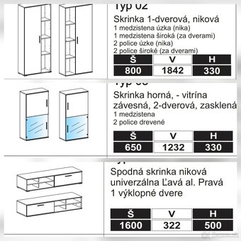 Obývacia stena - 2