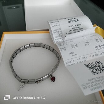 Predám  strieborný náramok - 2