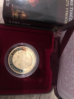 Zlata 100€ maria Terézia - 2