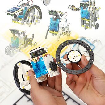 SolarBot 14v1 - Multifunkčná solárna stavebnica - 2