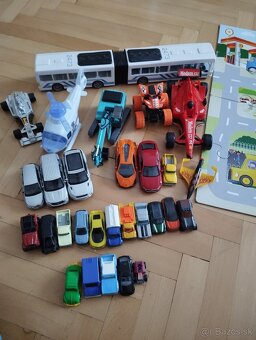 Puzzle autodráha+auticka - 2