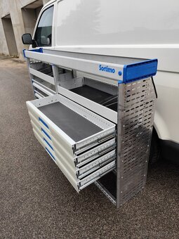 Regále do auta Sortimo sada - 2