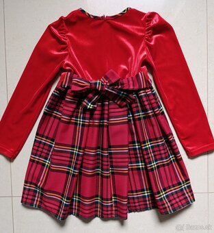 Vianočné šaty 122 - 2