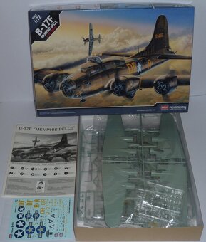 Predám plastikový model  B-17F Memphis Belle 1:72 - 2