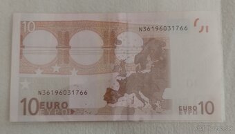 10 euro bankovka 2002 - 2