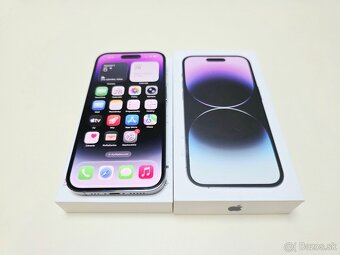 Apple Iphone 14 PRO 128GB DEEP PURPLE ,BATERKA 100% - 2