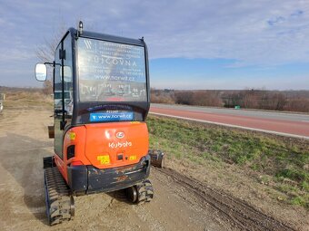 Minirypadlo Kubota KX018-4 - 2