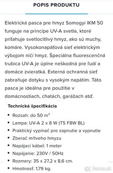 Predám lapač na hmyz - 2