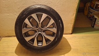 Alu disky Renault Captur+letné pneu R17. - 2