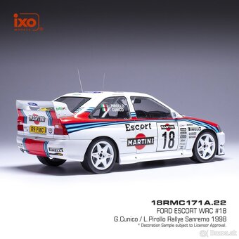 Modely Ford Escort 1:18 IXO - 2