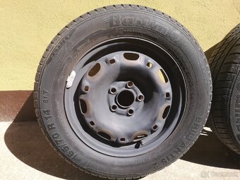 Letné pneumatiky 165/70R14 81T na diskoch Fábia 1 - 2