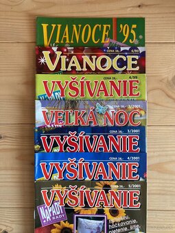 Časopis Rady a nápady - Vyšívanie - 7 ks - 2