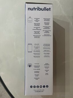 Novy mixer Nutribullet portable blender prenosny - 2